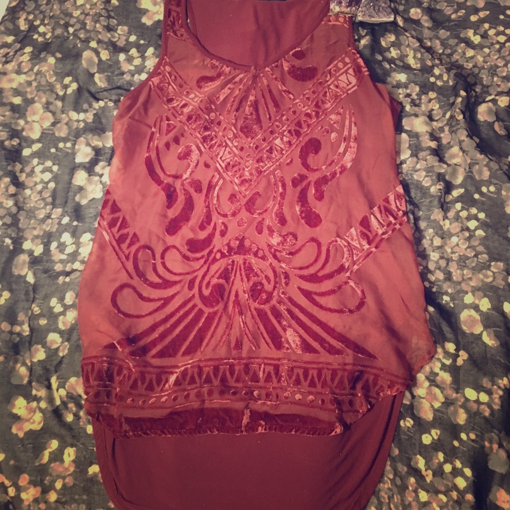 Target Wassimo Velvet tank